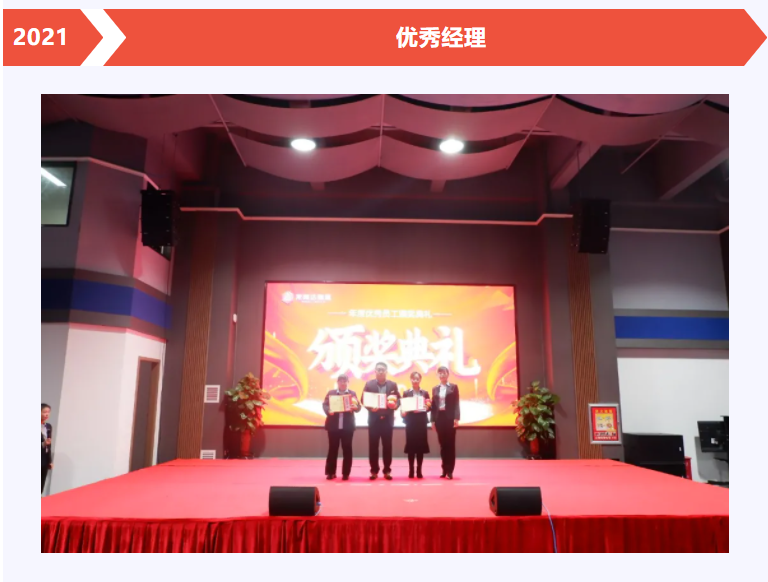 德赢VWIN物流年度优秀员工颁奖典礼